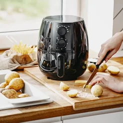 Friteuse sans graisse ADLER AD6312 de 1600W coloris Noir