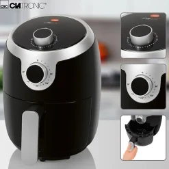 Friteuse sans huile à air chaud 1,8L Clatronic FR3769H-Noir