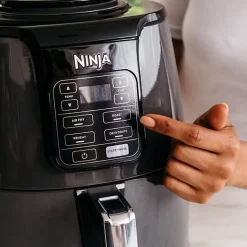Friteuse sans huile - Air Fryer - NINJA - AF100EU - 3,8L - 34,5 x 27,9 x 33,8 cm - Noir