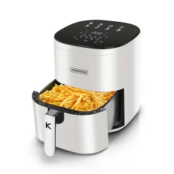 Friteuse Sans Huile De 6.5l 8 Programmes Airmed6 White De Kitchencook