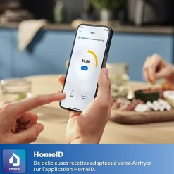 Friteuse sans huile 1.4kg 2000w noir Philips HD9285/93