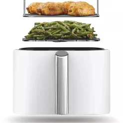 Friteuse sans huile 9.5l 2470w blanche Ninja SL400EU WH double stack XL