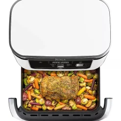 Friteuse sans huile 10.4l 2470w blanche Ninja AF500EUWH foodi flex