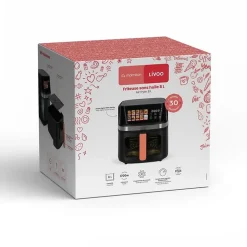 Friteuse sans huile 8l 1700w Livoo DOC343CO livoo x marmiton