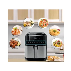 Friteuse sans huile 6.3l 1700w noir/gris Hisense H06AFBS1S3