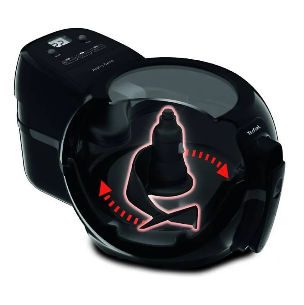 Friteuse sans huile 1.2l 1500w noir Tefal FZ722815 actifry extra