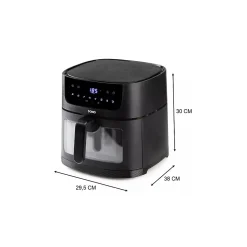 Friteuse sans huile 8l 1800w noir Domo DO543FR deli-fryer