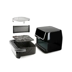 Friteuse sans huile 10l 1800w noir Domo DO544FR