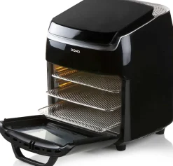 Friteuse sans huile 10l 1800w noir Domo DO534FR deli fryer four