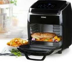 Friteuse sans huile 10l 1800w noir Domo DO534FR deli fryer four