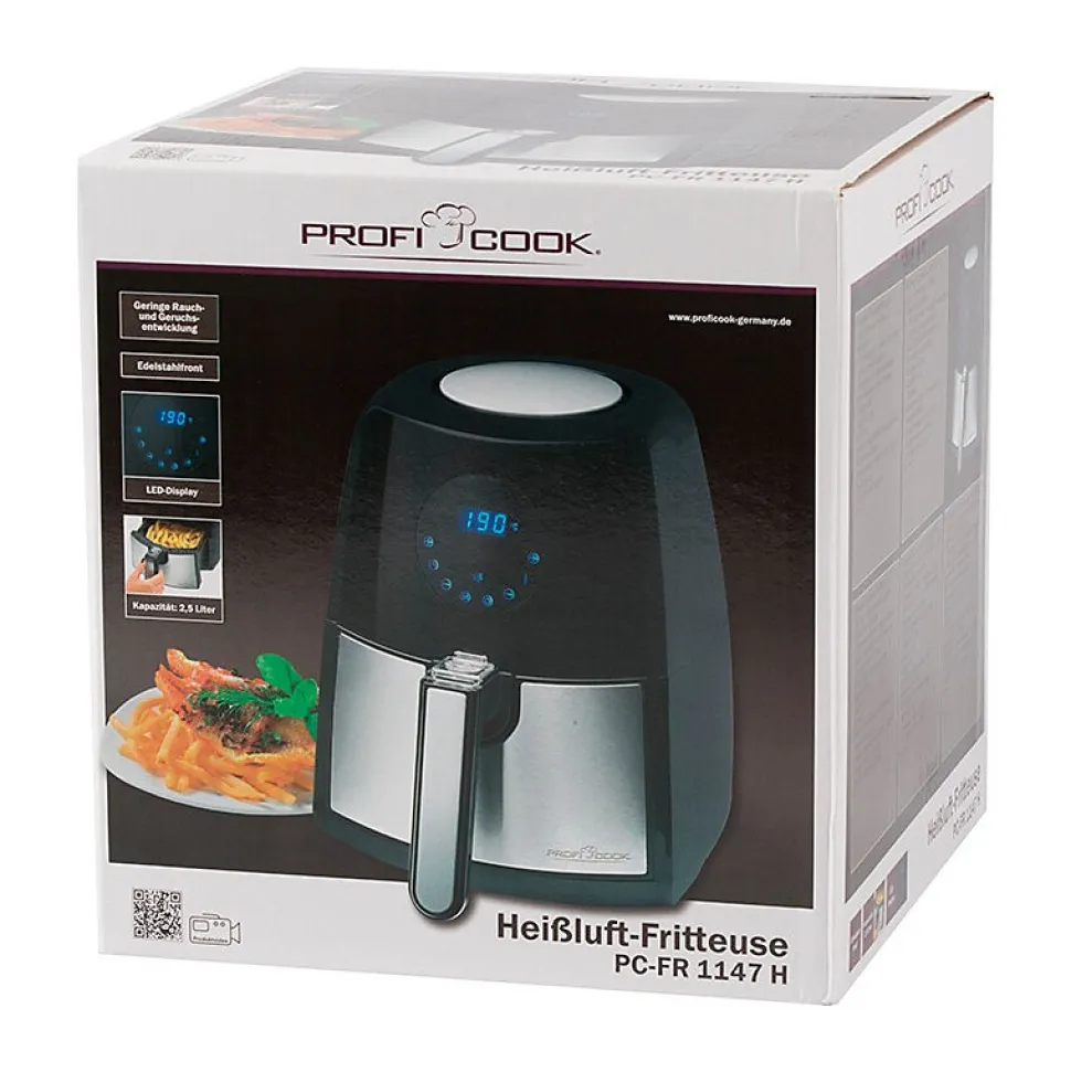 Friteuse sans huile 2,5L 1500W Proficook PC-FR 1147H