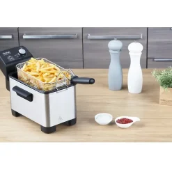 Friteuse semi pro 3l 2200w inox Tefal FR333070 easy pro