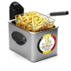 Friteuse semi-professionnelle FRIFRI Duofil - 3,5 L - 3200 W - Gris - 1 kg