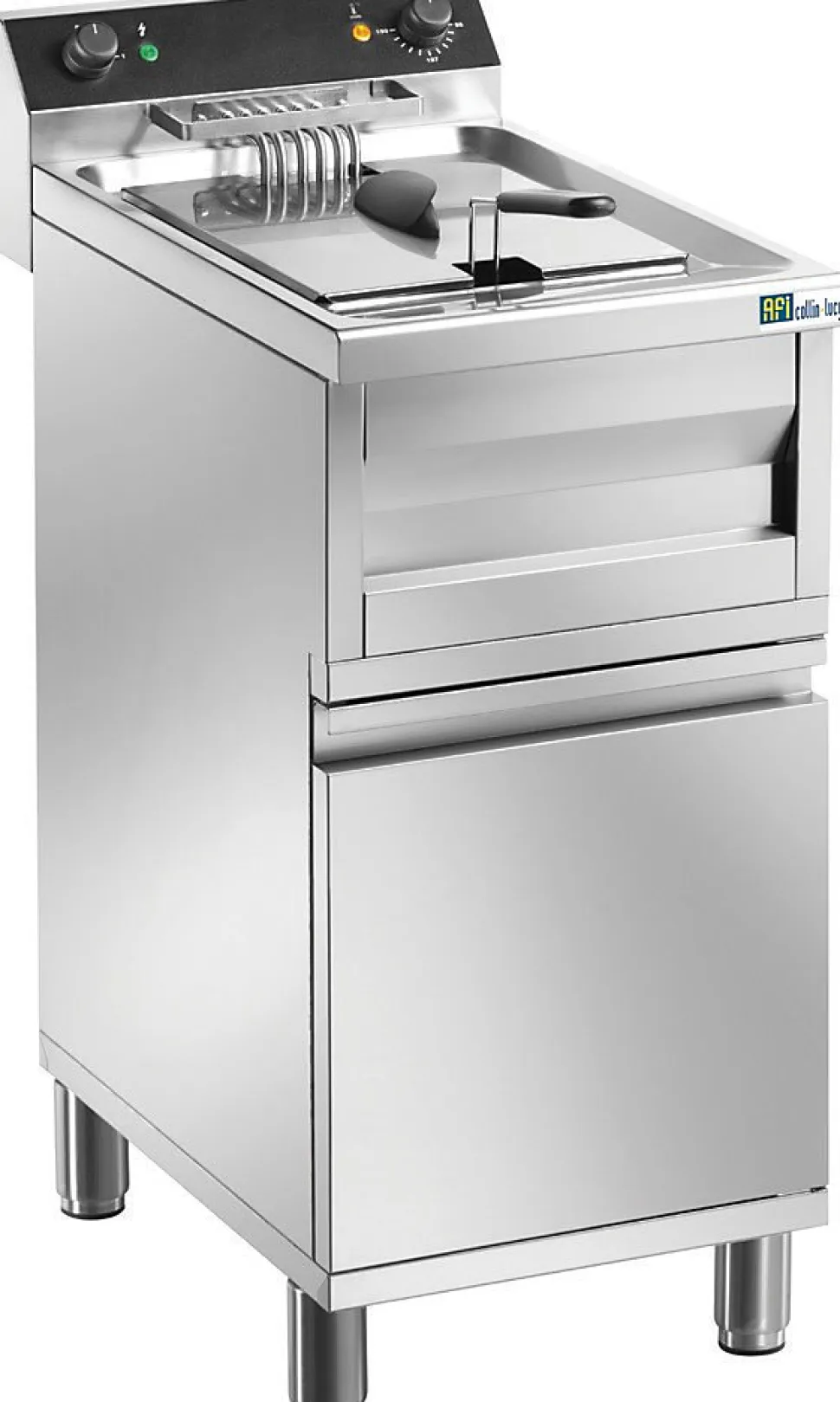 Friteuse sur Meuble Electrique en Inox - 12 L - AFI Collin Lucy