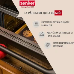 Gant de cuisine en coton 28 cm Zenker Divers