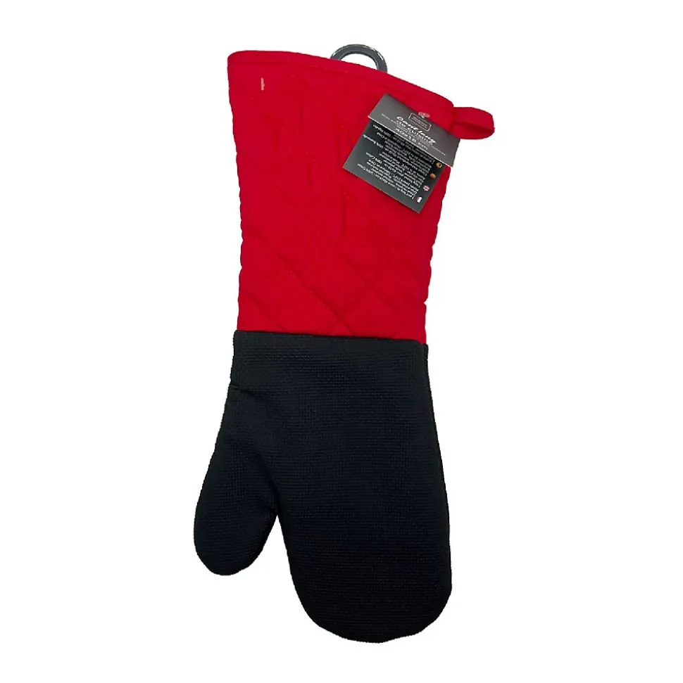 Gant de Cuisine Long "Cuistot" 40cm Rouge