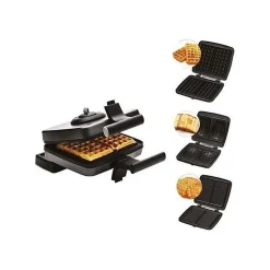 Gaufrier + croque + gaufrettes - FRIFRI - FRI022824512BLP - 1200W - Cool Touch