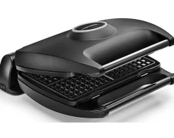 Gaufrier - LAGRANGE - 089003 - 4 Gaufres - Noir - Petit Électroménager