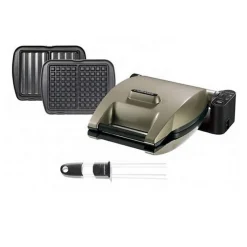 Gaufrier - LAGRANGE - 019424 - 1200 W - Plaques en fonte - Revêtement antiadhésif