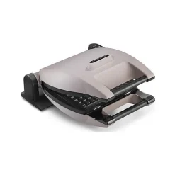 Gaufrier - LAGRANGE - 19133 - Beige - Anti-adhésif - 2 gaufres 155x100mm