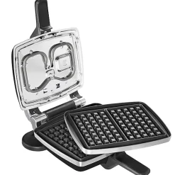 Gaufrier - LAGRANGE - 39624 - Noir - Revêtement antiadhésif - Fonction sandwichs