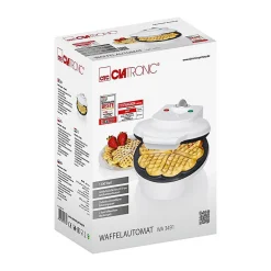Gaufrier Clatronic WA 3491 Blanc