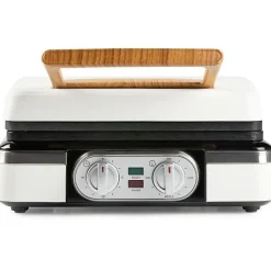 Gaufrier DOMO DO9280W 1520W blanc 2 gaufres XL plaques ceramique