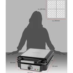Gaufrier double proficook PC-WA1241