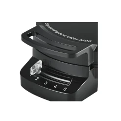 Gaufrier forme coeur 1200w noir Little Balance 8382