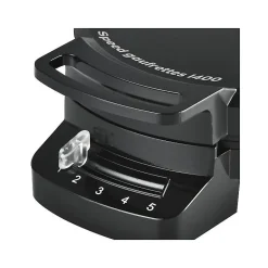 Gaufrier forme coeur 1200w noir Little Balance 8382