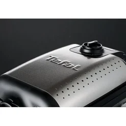 Gaufrier électrique réversible King Size - TEFAL WM755D12 - Plaques amovibles - Thermostat réglable - 1200 W