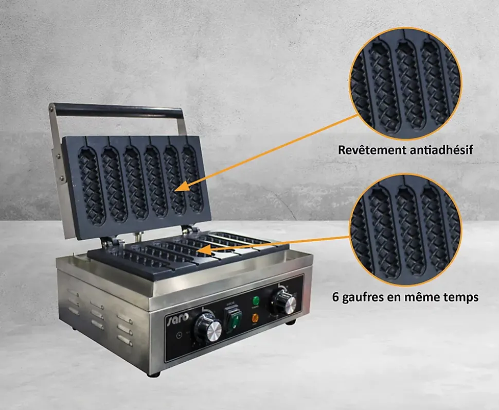 Gaufrier Électrique Type Épi - L2G