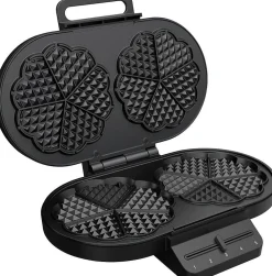 Gaufrier Moderne Coeur 1200W, 10 Gaufres