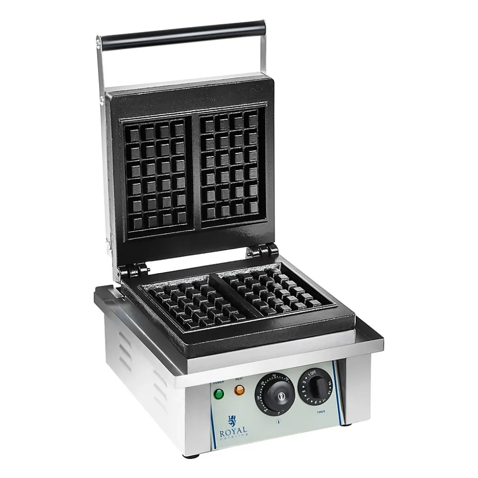 Gaufrier professionnel carre puissance 1 x Helloshop26