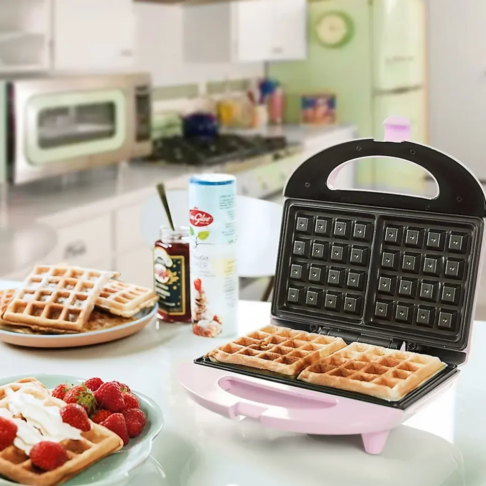 Gaufrier 700w rose Bestron ASW401P sweet dreams