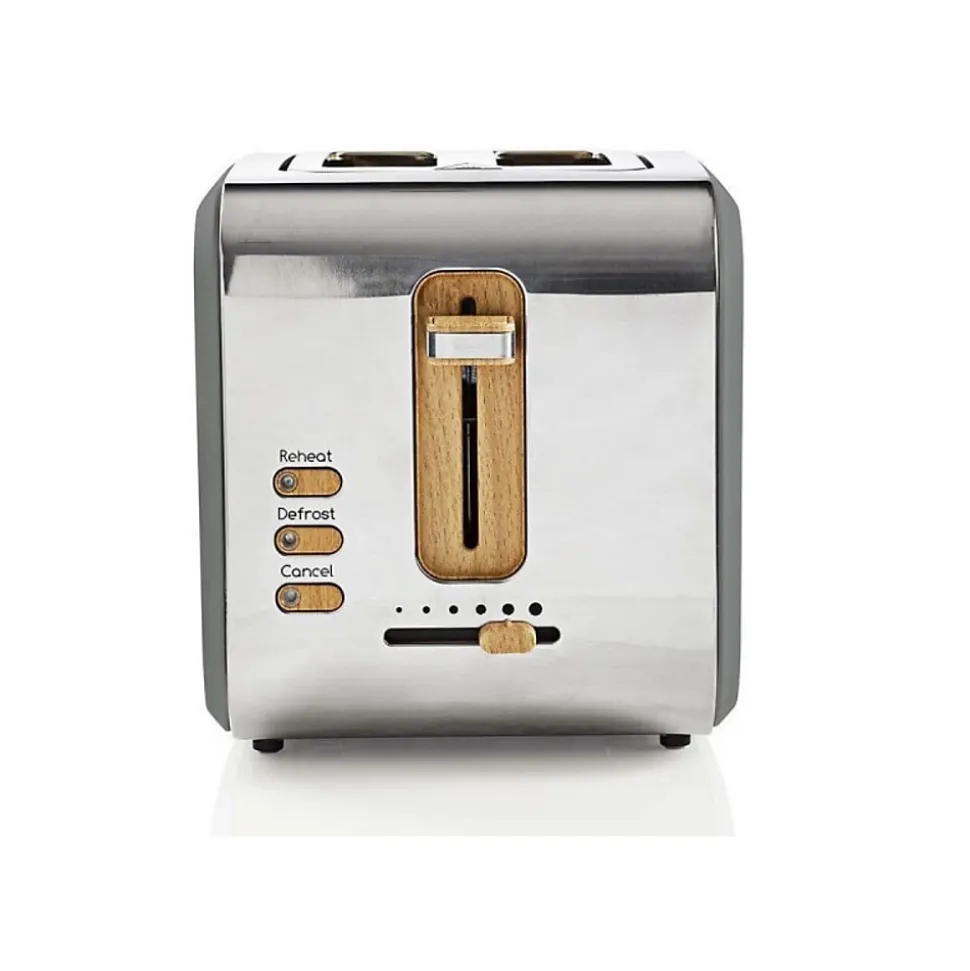 Gille-pains 2 fentes 900w gris Nedis KABT510EGY