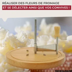 Girolle à fromage 22 cm Fackelmann Boissellerie