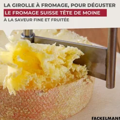 Girolle à fromage 22 cm Fackelmann Boissellerie