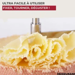 Girolle à fromage 22 cm Fackelmann Boissellerie