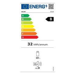 Glaciere electrique IGLOO ICF18 18 L multivoltage 12/24/230V bleue