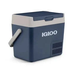 Glaciere electrique IGLOO ICF18 18 L multivoltage 12/24/230V bleue