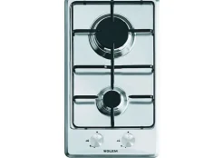 GLEM Domino 2 feux gaz inox GT32IX