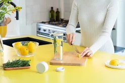 Gourde avec filtre Brabantia Make & Take vert clair 0,5 L