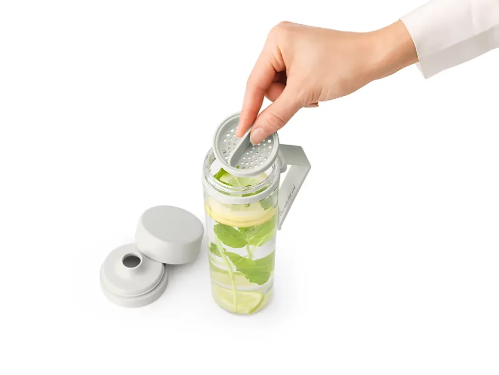 Gourde avec filtre Brabantia Make & Take vert clair 0,5 L