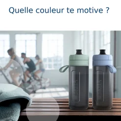 Gourde filtrante Brita Active + 2 filtres