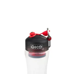 Gourde filtrante ÖKO 650mL Rouge (filtre inclus)