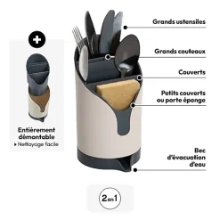 Égouttoir à couverts Néo beige - Beige- 5five