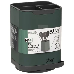 Égouttoir à couverts/ustensiles Néo vert - Vert- 5five