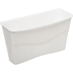 Égouttoir à vaisselle 1 niveau métal blanc