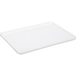 Égouttoir à vaisselle 1 niveau métal blanc